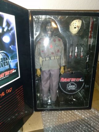 Sideshow 1:6 Jason Voorhees 1/6 Friday 13th Part 6 Jason Lives 12 "