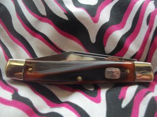 Vintage Honed Edge Anvil Prov.  U.  S.  A.  Pocket Knife