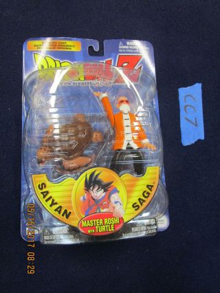 Cc7 Irwin Toy Dragon Ball Z Orange Variant Master Roshi W/ Turtle Dbz Dragonball