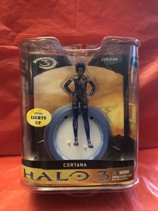 Halo 3 Series 1 2008 Mcfarlane Toys Cortana Action Figure New/sealed/old Stock
