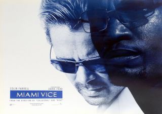 Miami Vice - 2006 Uk Mini - Quad (12 " X16 ") Cinema Poster.