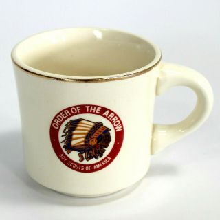 Boy Scouts Of America,  Vintage Order Of The Arrow Coffee Mug,  1970 