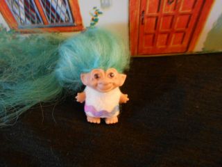 Vintage Troll Doll - Scandia (s.  H.  E. ) Pencil Topper Troll - Adorable - Please Adopt