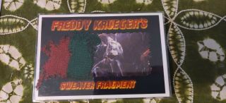 Freddy Krueger Screen Sweater Piece -