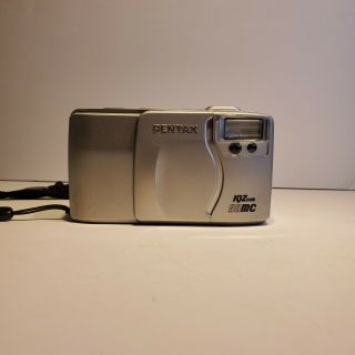 Pentax Iqzoom 90mc Vintage Point And Shoot 35mm Film Camera 38 - 90mm