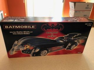 Rare Vintage Kenner 1997 Batman and Robin Batmobile - Never Opened MISB 2