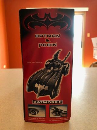 Rare Vintage Kenner 1997 Batman and Robin Batmobile - Never Opened MISB 6