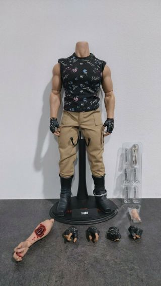 Ems 1/6 Hot Toys Mms136 Terminator 1 T1 T - 800 Body,  Outfit,  Accessories