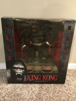 Mcfarlane Toys Movie Maniacs 3 King Kong Deluxe Boxed Set Nib Rare