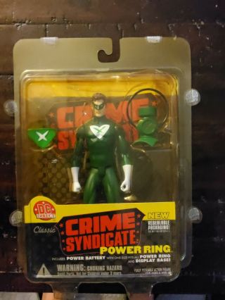 2002 Dc Direct Classic Crime Syndicate Power Ring Action Figure