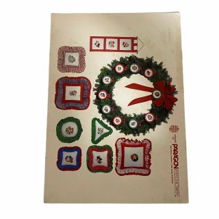 Walt Disney Characters In Counted Cross Stitch Mickey Christmas Joy 5070 Vintage 2
