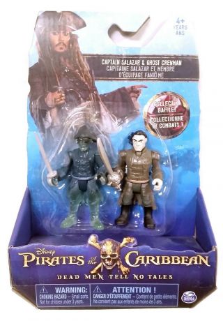 Pirates Caribbean 2017 Dead Men Tell No Tales 3 " Captain Salazar Ghost Crewman