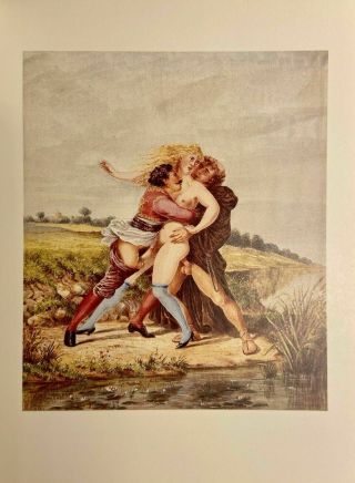 Victorian Era Erotik Love Erotic Antique Art Penis Sex Vintage Nude England 1880