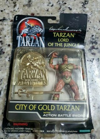 Tarzan Lord Of The Jungle Jungle City Of Gold Tarzan Trendmasters 1995