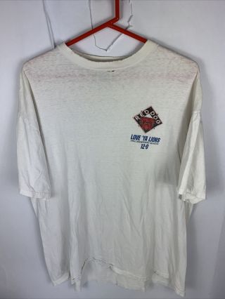 Vtg 1994 Red Dog Beer Penn State Football T Shirt Xxl Single Stitch Undefeated