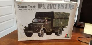 Rare Vintage 1/35 Italaerei German Truck Opel Blitz 3 (t) S.  Typ Kit 216