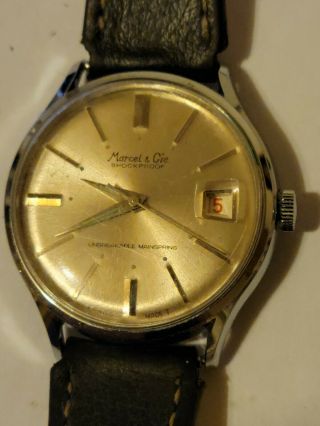 Vintage Marcel & Cie Model 1281AC Swiss Men’s Wrist watch 2