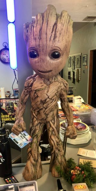 Neca Marvel Guardians Of The Galaxy 2 Groot 30 Inch Foam Figure Store Display