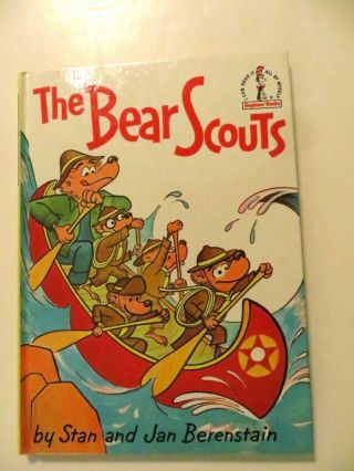The Bear Scouts Berenstain Bears Vtg 1967 Dr.  Seuss Beginner Books Stan And Jan