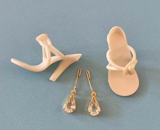 Vintage Doll Clothes: Shoes & Jewelry Little Miss Revlon Coty Girl Vogue Jill