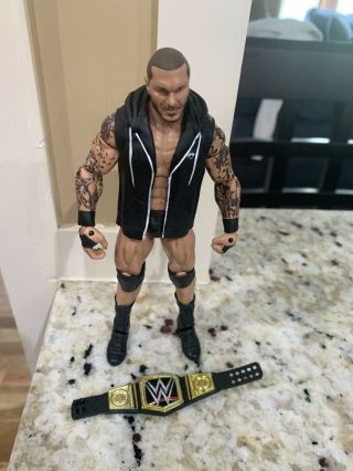 Wwe Mattel Elite Wrestlemania 34 Randy Orton Wrestling Figure Viper Belt