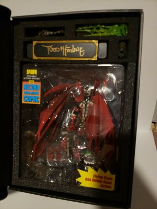 Spawn Kickstarter Classic Autographed In Hand Action Figure Todd Mcfarlane