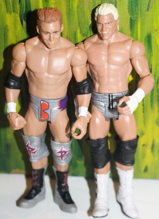 Wwe Dolph Ziggler & Zack Ryder Mattel Basic Action Figure Wrestling Series