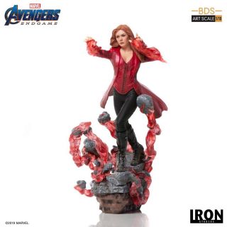 Iron Studios 1/10 Scarlet Witch Statue Endgame Marcas19219 - 10 Model 8 " Figure