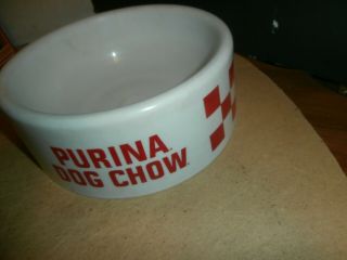 Vintage Plastic Purina Dog Chow Plastic Bowl 3