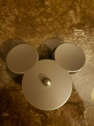 Vintage Disney Mickey Mouse Silhouette Desktop Stapler Silver Retro