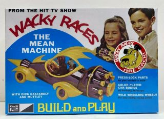 Mpc Wacky Races - Mean Machine 1/32 Model Kit Mpc935 -