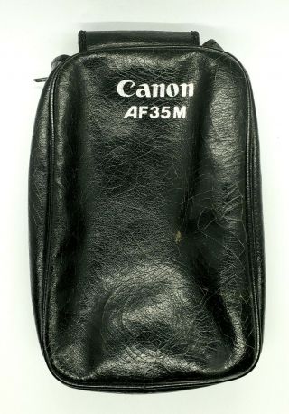 Vintage Canon Af35m Autoboy Sure Shot Soft Case Cover Made In Japan - Good Shape