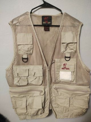 Eagle Claw Hunting Fly Fishing Vest Size L/xl Vintage