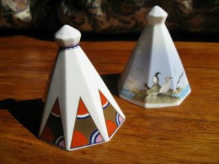 Two Vintage Poole Pottery Bone China Bells