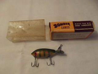 Vintage Bomber Fishing Lure No 307 W/box And Papers