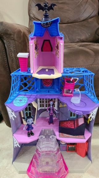 Disney Junior Vampirina And Mom Castle Mansion House Playset