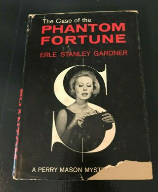Vintage Erle Stanley Gardner Book The Case Of The Phantom Fortune - Perry Mason
