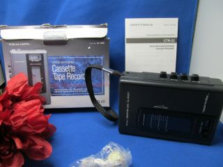 Vintage Realistic Cassette Tape Player Recorder Ctr - 22 Model No.  14 - 1100