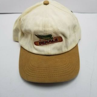 Dekalb K Products Farm Hat Cap White Snapback Made In Usa Vtg W6