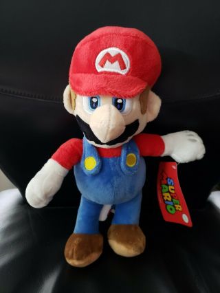With Tag - Mario Brothers Plush Doll Stuffed Animal Figure Toy 10 "