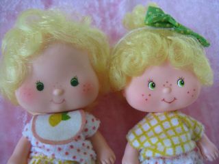 Vintage Kenner Strawberry Shortcake Lem and Ada Dolls,  1979 3
