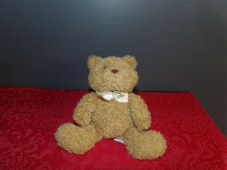 Vintage Soft Dreams Wind Up Musical Teddy Bear Plush W/ Ribbon Twinkle Twinkle