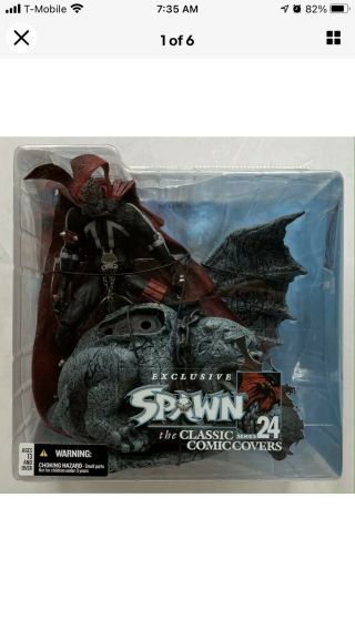 Mcfarlane Toys Exclusive Spawn Series 24 The Classic Comic Covers I.  98 Rare