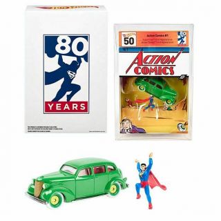 Mattel - Hot Wheels - Sdcc 2018 - Dc - Superman - Action Comics 1 -