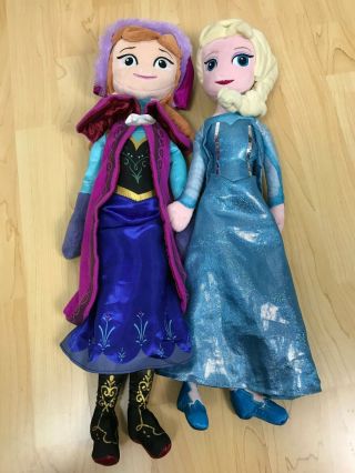 Disney Frozen Elsa & Anna 40cm Plush Doll Collectable Toys