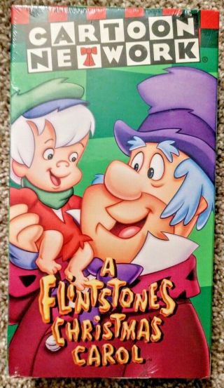 Vintage Vhs A Flintstones Christmas Carol Vhs 1996 Cartoon Network Nos
