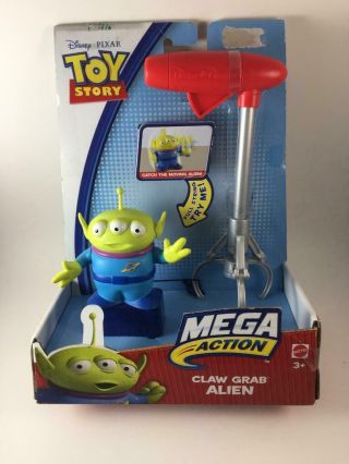 Mattel Disney Pixar Toy Story Mega Action Claw Grab Alien 2010