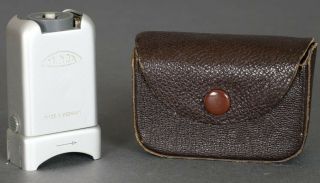 Vintage Minox C4 Flash Gun F/cubes With Case - Very -