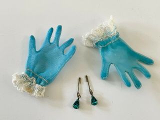 Vintage Doll Clothes: Gloves,  Jewelry Madame Alexander Cissy Miss Revlon Toni