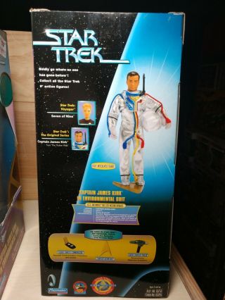 1999 Playmates Star Trek Captain James Kirk In Environmental Suit 2